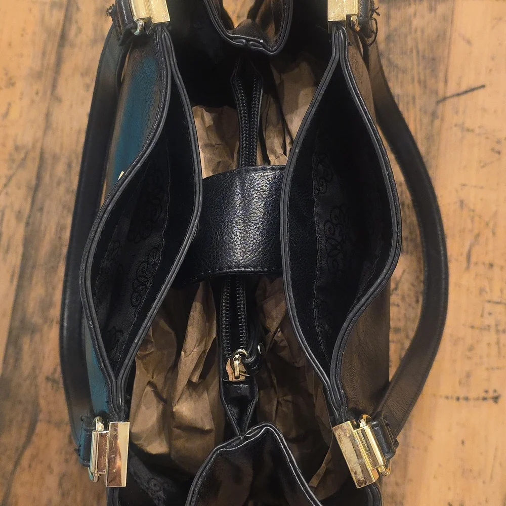ENZO ANGIOLINI Vintage Vegan Leather Satchel‎